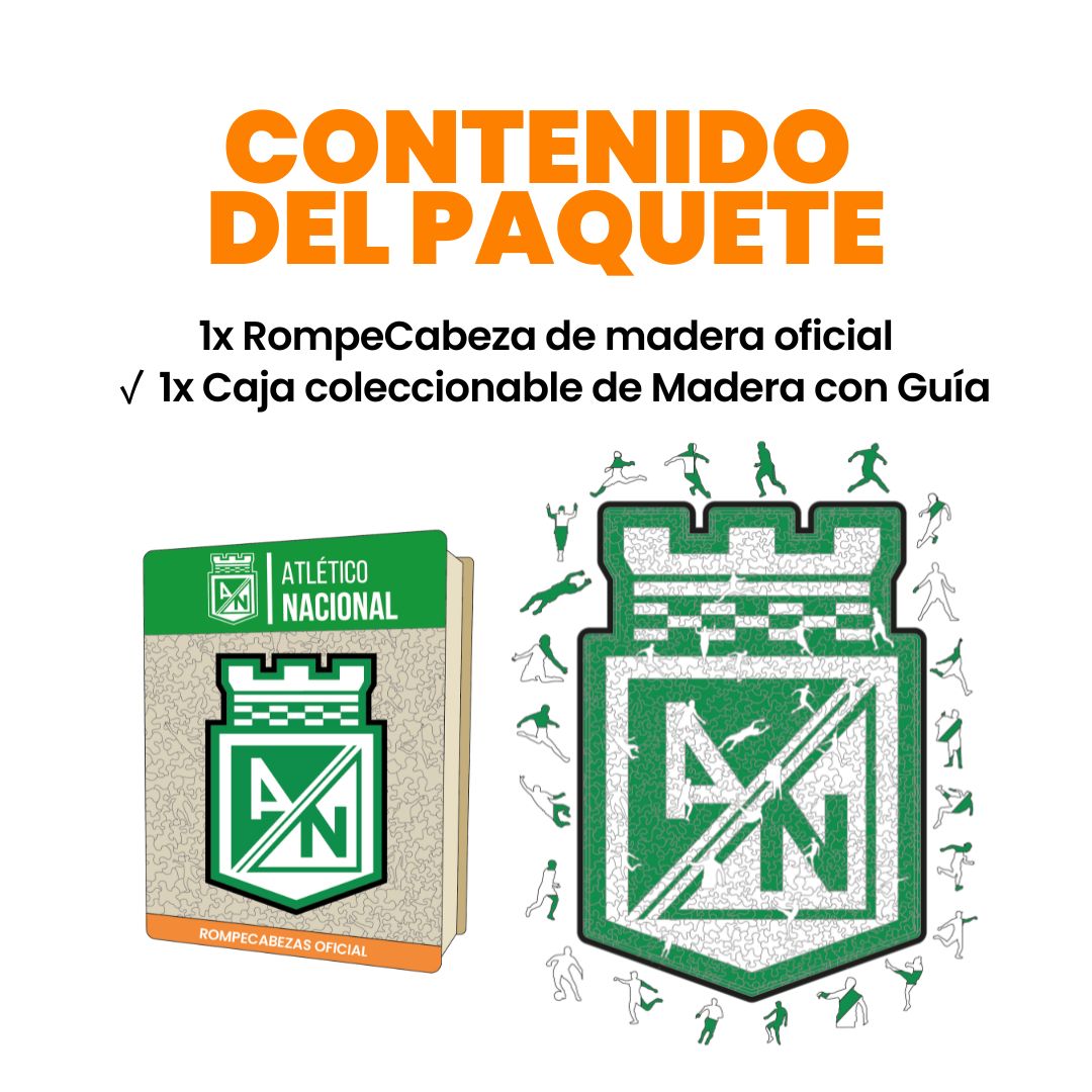 ATLÉTICO NACIONAL - ROMPECABEZAS PREMIUM OFICIAL