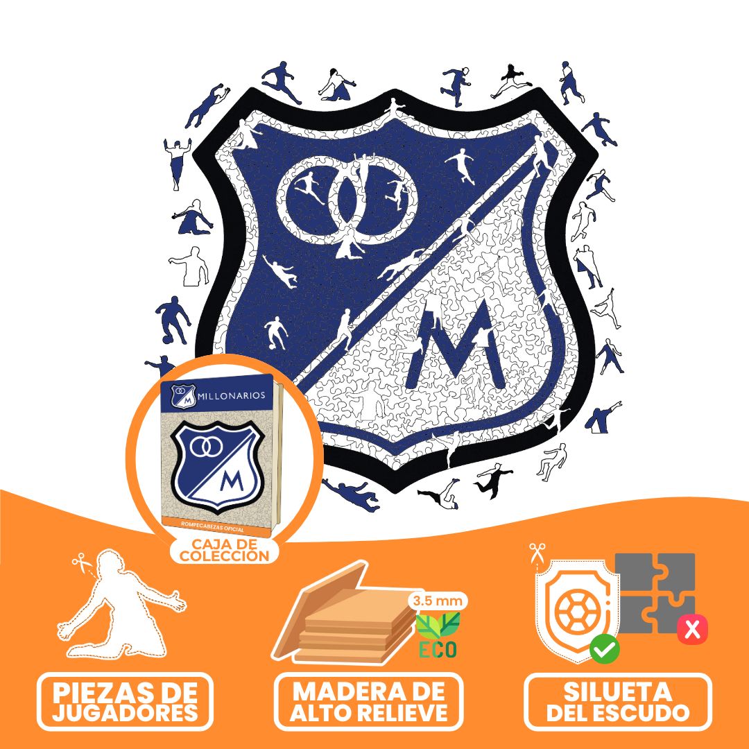 MILLONARIOS FC - ROMPECABEZAS PREMIUM OFICIAL