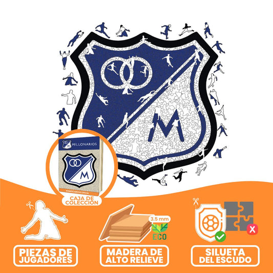 MILLONARIOS FC - ROMPECABEZAS PREMIUM OFICIAL