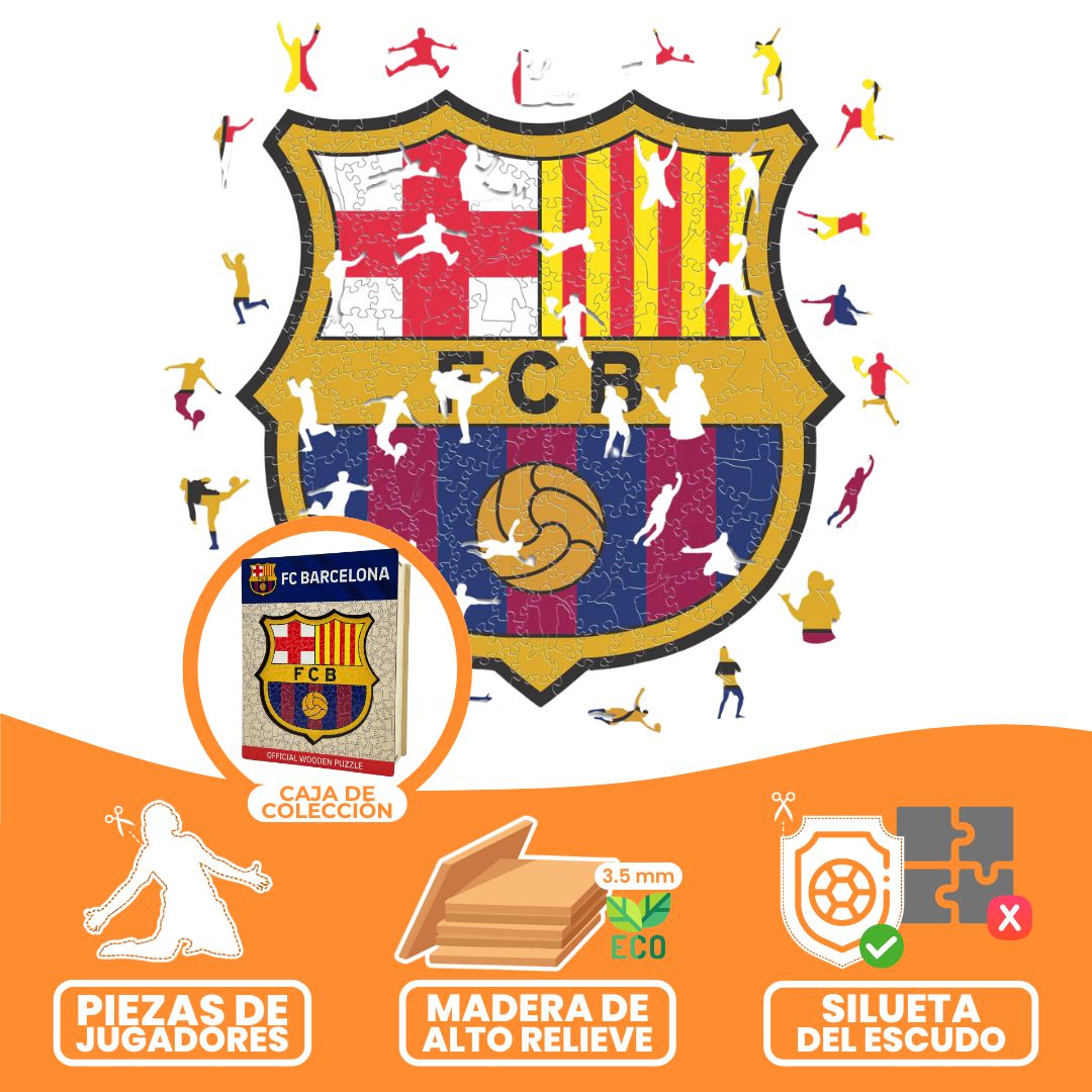 FÚTBOL CLUB BARCELONA - ROMPECABEZAS PREMIUM OFICIAL