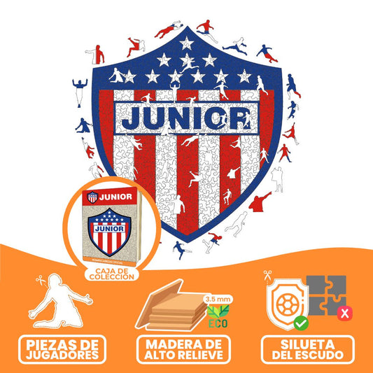 JUNIOR DE BARRANQUILLA - ROMPECABEZAS PREMIUM OFICIAL
