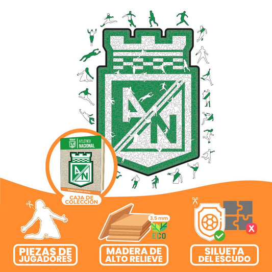 ATLÉTICO NACIONAL - ROMPECABEZAS PREMIUM OFICIAL