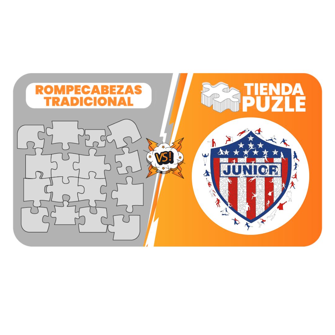 JUNIOR DE BARRANQUILLA - ROMPECABEZAS PREMIUM OFICIAL