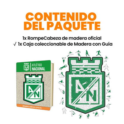 ATLÉTICO NACIONAL - ROMPECABEZAS PREMIUM OFICIAL
