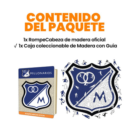 MILLONARIOS FC - ROMPECABEZAS PREMIUM OFICIAL