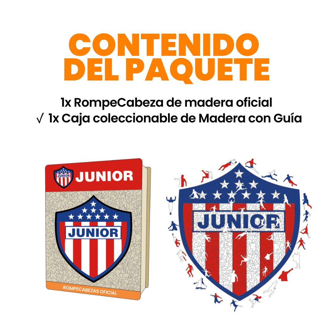 JUNIOR DE BARRANQUILLA - ROMPECABEZAS PREMIUM OFICIAL